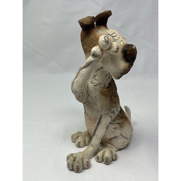 Country Artists A Breed Apart Sculpture Bulldog Puppy 7.5” Dog “Rascal” Terrier - Picture 8 of 13